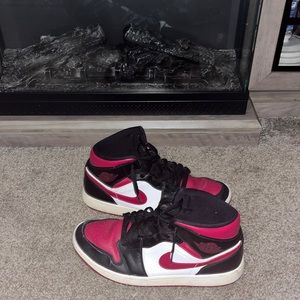 Red and black Jordan 1